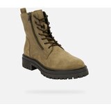 Geox Khaki Women's Ankle Boots Iridea - Ladies | shoptok.hr