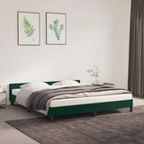  Okvir za krevet bez madraca tamnozeleni 160x200 cm baršunasti | Eponuda.com