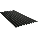 base bitumenska valovita plošča črna 2.000 mm x 855 mm