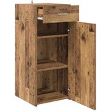 vidaXL Kreveta hrast artisan 42.5 x 40 x 93 cm Konstruirano drvo Cijene