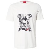 Hugo Majica 'Dubrox' slonovina / rdeča / črna | Shoptok.si