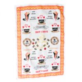  Kuhinjska krpa set 12 kom bela coffe | Eponuda.com