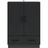  Kreveta s ladicama Crna 66 x 34,5 x 92 cm Konstruirano drvo | Eponuda.com