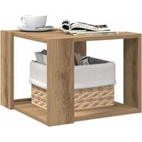  Stol za kavu Artisan hrast 40x40x30 cm izrađeno drvo | shoptok.hr