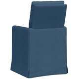  Trpezarijske stolice 2 pcs Plava 57 x 67 x 98 cm tkanina | shoptok.hr