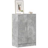 Ormarić za cipele boja betona 60 x 35 x 92 cm konstruirano drvo | shoptok.hr