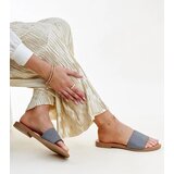 Gemre Black glossy Anilsa slides | Shoptok.si