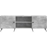  ormar 150 x 31 x 50 cm Betonska siva Konstruirano drvo | shoptok.hr