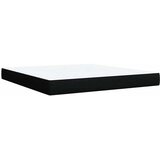  Krevet s oprugama i madracem crni 180x200 cm od tkanine | shoptok.hr