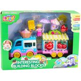 Ice Cream Shop Car With Motorized Girl Figure Desserts Blocks Set | Shoptok.si