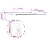  uvlačiva tenda crveno-bijela pruga 450x350 cm | shoptok.hr