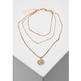 Urban Classics Accessoires Layering Amulet Necklace Gold | Shoptok.si