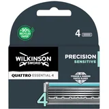 Quattro Titanium Sensitive set rezervnih glav za britvico 4 ks za moške
