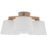 Brilagi plafonski luster latte sabia 3xE27/15W/230V borovina/bela | Eponuda.com