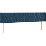 vidaXL Box spring postelja z vzmetnico temno modra 180x200 c | Shoptok.si