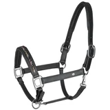 Ular za konje kožni crni cob Crystal X-line