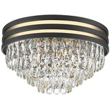 Zuma line C0525-05A-P7D7- kristalno plafonsko svetlo naica 5xE14/40W/230V crna Cene