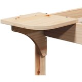  Okvir za krevet s bočnim stolovima Prirodna 90 x 210 cm | shoptok.hr