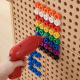  Masterkidz šareni vijci, 5 oblika za kreativnu tablicu STEM, 512 kom. | shoptok.hr