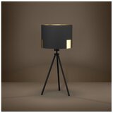 Eglo 39965 - Stona lampa TORTOLA 1xE27/40W/230V crna/zlatna | Eponuda.com