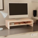  Stalak za monitor 50 x 24 x 13 cm od masivne borovine | shoptok.hr
