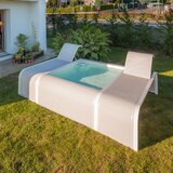 Nero Mariposa Mini bazen sa dve lezaljke, 2.82x2.19x0.6m | ePonuda.com