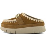 Mou Nogavice Bounce Welt Clog Suede Kostanjeva Cene