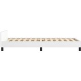  Okvir za krevet s uzglavljem bijeli 80 x 200 cm od umjetne kože | shoptok.hr
