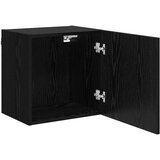 TV zidni ormari 2 pcs Crni hrast 40,5x30x40cm Konstruirano drvo | Eponuda.com