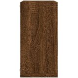  Zidne kockaste police 6 kom smeđi hrast 30x15x30 cm | Eponuda.com
