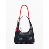 Desigual Torba za na rame zelena / roza / crna / bijela | shoptok.hr