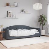  Dnevni krevet tamnosivi 80 x 200 cm baršunasti | shoptok.hr
