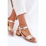 Maciejka Leather Ladies Sandals With Heel | shoptok.hr