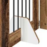  Vrata za pse z stojali 2 pcs Star les 60 x 60 cm Inženirski les, (5000232707) | Shoptok.si