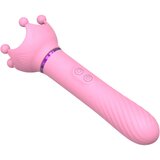 Sunfo - vibrator z možnostjo polnjenja, rotacije in G-točke (roza) Cene