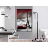  Slika - Red Car in Paris (1 Part) Vertical 40x60 | shoptok.hr
