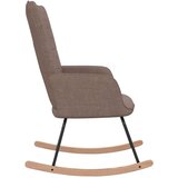  Gugalni stol taupe blago, (20935067) | Shoptok.si
