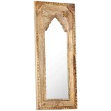vidaXL Ogledalo 50x3x110 cm trden mangov les | Shoptok.si
