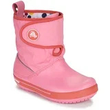 Škornji za sneg CROCBAND ll.5 GUST BOOT KIDS PLEM PPY Rožnata