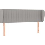  Vzglavje z ušesi svetlo sivo 147x23x78/88 cm blago, (20932986) | Shoptok.si