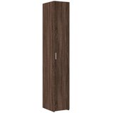 Maison Chic Visoka omara - Komoda - Predalnik rjavi hrast 30x42,5x185 cm inženirski les, (21721873) | Shoptok.si
