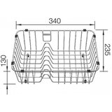 Blanco Korpica za posudje 340x235x130mm 231696 | Eponuda.com