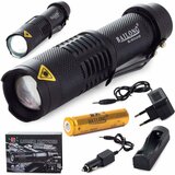 Bailong 5v1 alu akumulatorska LED ročna svetilka CREE zoom XM-L T6 400m, (20395716) | Shoptok.si