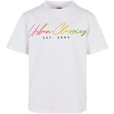 Urban Classics Kids Boys Script Logo Tee white | shoptok.hr