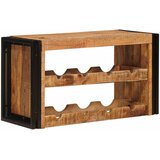  Stalak za vino Smeđa 80 x 45 x 33 cm Čvrsto Grubo Drvo Manga | shoptok.hr