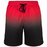 Atlantic Men's Swimming Shorts - coral/black