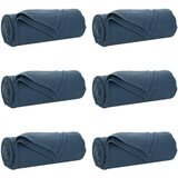  Pokrivači za bacanje 6 pcs Mornarsko plava 240 x 220 cm Runo | shoptok.hr