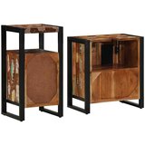  Set namještaja za kupaonicu 2 pcs Čvrsto drvo iz reciklaže | shoptok.hr