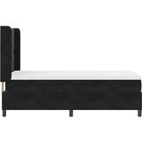 Box spring krevet s madracem Crna 90 x 200 cm Bar&amp;scaron;un Slike