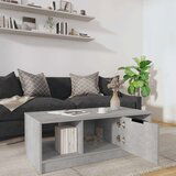  Stolić za kavu boja betona 102x50x36 cm konstruirano drvo | shoptok.hr